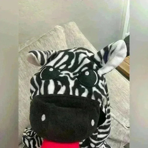 Zebra Onsie/Costume unisex, one size fits most, Critter Costume Onsie Halloween - Picture 7 of 7